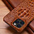 Soft Luxury Leather Snap On Case Cover S05 for Apple iPhone 14 Pro