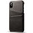 Soft Luxury Leather Snap On Case Cover S06 for Apple iPhone Xs