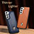 Soft Luxury Leather Snap On Case Cover S06D for Samsung Galaxy S21 5G