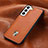 Soft Luxury Leather Snap On Case Cover S06D for Samsung Galaxy S21 5G