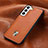 Soft Luxury Leather Snap On Case Cover S06D for Samsung Galaxy S21 FE 5G