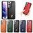Soft Luxury Leather Snap On Case Cover S06D for Samsung Galaxy S22 Plus 5G