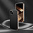 Soft Luxury Leather Snap On Case Cover S07 for Apple iPhone 15 Black