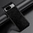 Soft Luxury Leather Snap On Case Cover S07 for Google Pixel 8 5G Black
