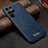 Soft Luxury Leather Snap On Case Cover S07 for Samsung Galaxy S21 Ultra 5G