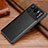 Soft Luxury Leather Snap On Case Cover S07 for Xiaomi Mi 11 Ultra 5G Black