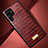 Soft Luxury Leather Snap On Case Cover S08 for Samsung Galaxy S21 Ultra 5G