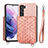 Soft Luxury Leather Snap On Case Cover S08D for Samsung Galaxy S21 FE 5G