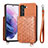 Soft Luxury Leather Snap On Case Cover S08D for Samsung Galaxy S22 Plus 5G