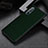 Soft Luxury Leather Snap On Case Cover S09 for Oppo Reno3 Pro Green