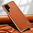 Soft Luxury Leather Snap On Case Cover S09 for Samsung Galaxy S22 Ultra 5G