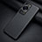 Soft Luxury Leather Snap On Case Cover ST2 for Huawei P60 Black