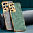 Soft Luxury Leather Snap On Case Cover TB1 for Samsung Galaxy S22 Plus 5G