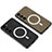 Soft Luxury Leather Snap On Case Cover with Mag-Safe Magnetic AC2 for Samsung Galaxy S21 5G