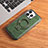 Soft Luxury Leather Snap On Case Cover with Mag-Safe Magnetic JD1 for Apple iPhone 14 Pro Max Green