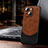 Soft Luxury Leather Snap On Case Cover with Mag-Safe Magnetic LD4 for Apple iPhone 14 Plus