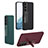 Soft Luxury Leather Snap On Case Cover with Stand AC1 for Samsung Galaxy S22 5G