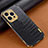 Soft Luxury Leather Snap On Case Cover XD1 for Apple iPhone 15 Pro Max Black