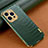 Soft Luxury Leather Snap On Case Cover XD1 for Apple iPhone 15 Pro Max Green