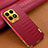 Soft Luxury Leather Snap On Case Cover XD1 for Huawei Honor X8a 4G