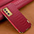 Soft Luxury Leather Snap On Case Cover XD1 for Realme GT Master Explorer 5G Red