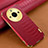 Soft Luxury Leather Snap On Case Cover XD1 for Realme Narzo 60 Pro 5G Red