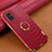 Soft Luxury Leather Snap On Case Cover XD1 for Samsung Galaxy A51 5G Red