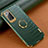 Soft Luxury Leather Snap On Case Cover XD1 for Samsung Galaxy Note 20 5G Green