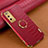 Soft Luxury Leather Snap On Case Cover XD1 for Samsung Galaxy S20 FE (2022) 5G Red