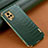 Soft Luxury Leather Snap On Case Cover XD1 for Vivo iQOO 7 5G Green