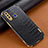 Soft Luxury Leather Snap On Case Cover XD1 for Vivo iQOO U3 4G Black