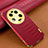 Soft Luxury Leather Snap On Case Cover XD1 for Xiaomi Mi 13 Ultra 5G Red