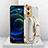 Soft Luxury Leather Snap On Case Cover XD2 for Realme 10 4G White