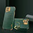 Soft Luxury Leather Snap On Case Cover XD2 for Samsung Galaxy A12 Green