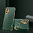 Soft Luxury Leather Snap On Case Cover XD2 for Samsung Galaxy A32 5G Green