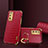 Soft Luxury Leather Snap On Case Cover XD2 for Samsung Galaxy S20 FE 4G Red