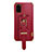 Soft Luxury Leather Snap On Case Cover XD2 for Samsung Galaxy S20 Plus Red