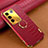 Soft Luxury Leather Snap On Case Cover XD2 for Vivo V27 5G