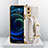 Soft Luxury Leather Snap On Case Cover XD2 for Vivo X60 Pro+ Plus 5G White