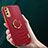 Soft Luxury Leather Snap On Case Cover XD2 for Vivo Y20 (2021)