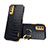 Soft Luxury Leather Snap On Case Cover XD2 for Vivo Y20a