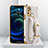 Soft Luxury Leather Snap On Case Cover XD2 for Vivo Y50 White