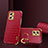 Soft Luxury Leather Snap On Case Cover XD2 for Xiaomi Poco X4 GT 5G Red