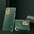 Soft Luxury Leather Snap On Case Cover XD2 for Xiaomi Redmi 10 (2022) Green