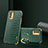 Soft Luxury Leather Snap On Case Cover XD2 for Xiaomi Redmi Note 9 4G Green