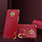 Soft Luxury Leather Snap On Case Cover XD2 for Xiaomi Redmi Note 9 5G Red