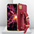 Soft Luxury Leather Snap On Case Cover XD3 for Samsung Galaxy F42 5G Red