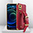 Soft Luxury Leather Snap On Case Cover XD3 for Vivo iQOO U3 5G