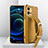 Soft Luxury Leather Snap On Case Cover XD3 for Vivo V25e Yellow