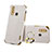 Soft Luxury Leather Snap On Case Cover XD3 for Vivo Y11 White